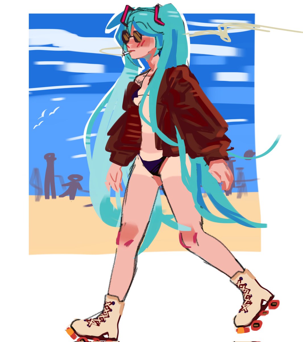 mensoide_e's tweet photo. Lo que ustedes no saben es que miku tiene el cabello teñido 
#HatsuneMiku #miku #Doodles https://t.co/3NPVTWiFAA
