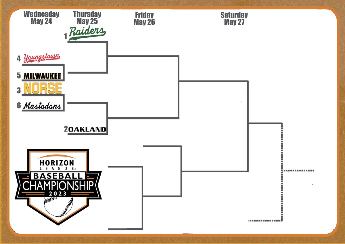 The #HLBase regular season has concluded. Bracket is set. Tournament week is here!