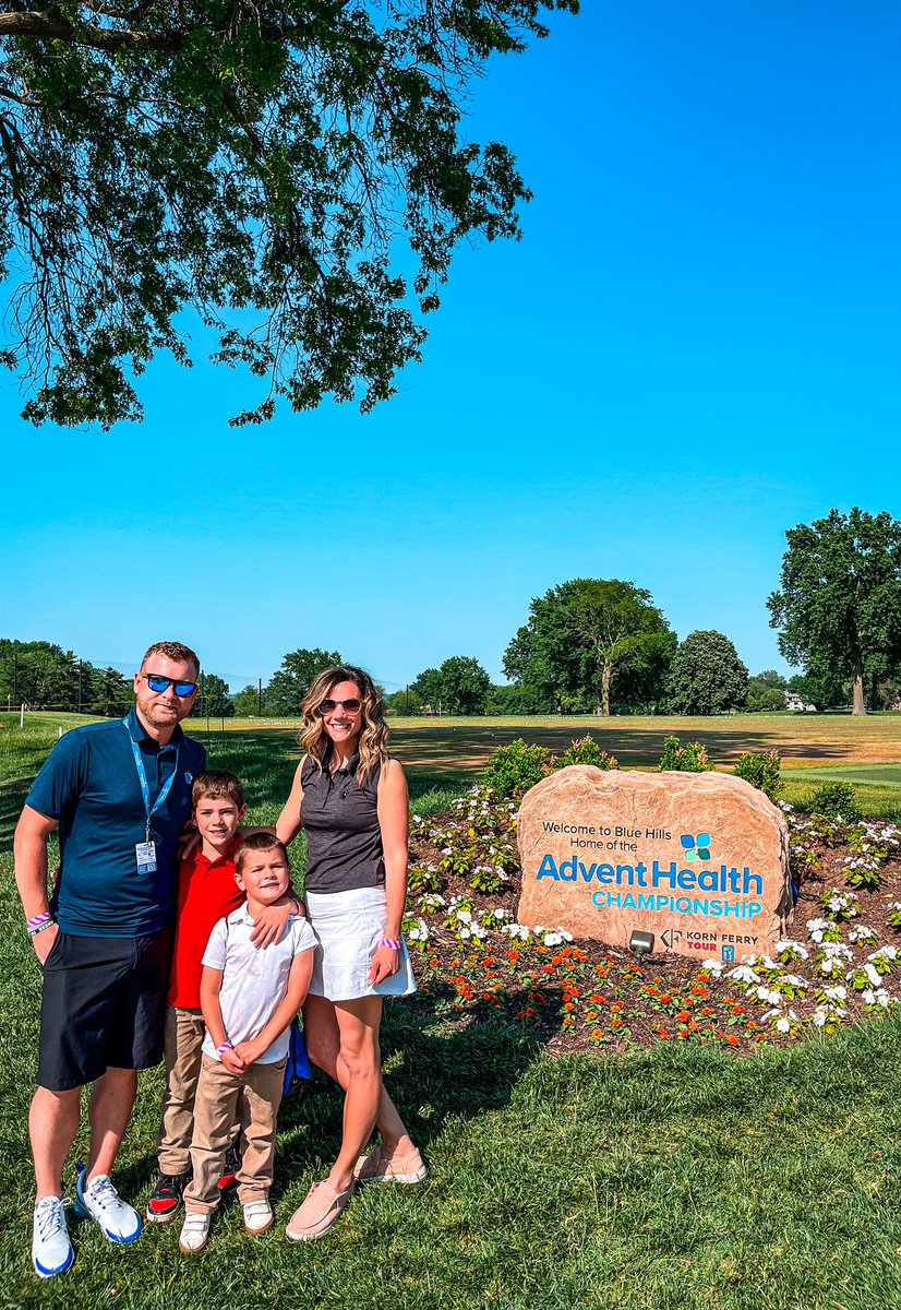 Great family day at the <a href="/AHChampGolf1/">AdventHealth Championship</a> <a href="/KornFerryTour/">Korn Ferry Tour</a>