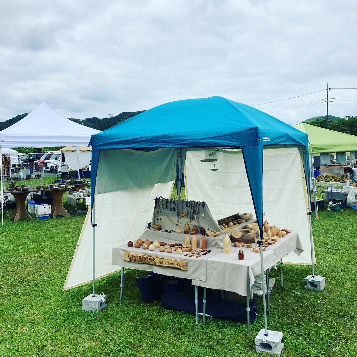 woodrops's tweet photo. 飯能ものづくりフェアに出展しています

5月21日(日)  本日、最終日です！
10:00～16:00
会場 飯能中央公園(飯能市市民会館隣)

#飯能ものづくりフェア

よいお天気となりそうです。
ぜひお越しください！ https://t.co/piQbyEJVRh