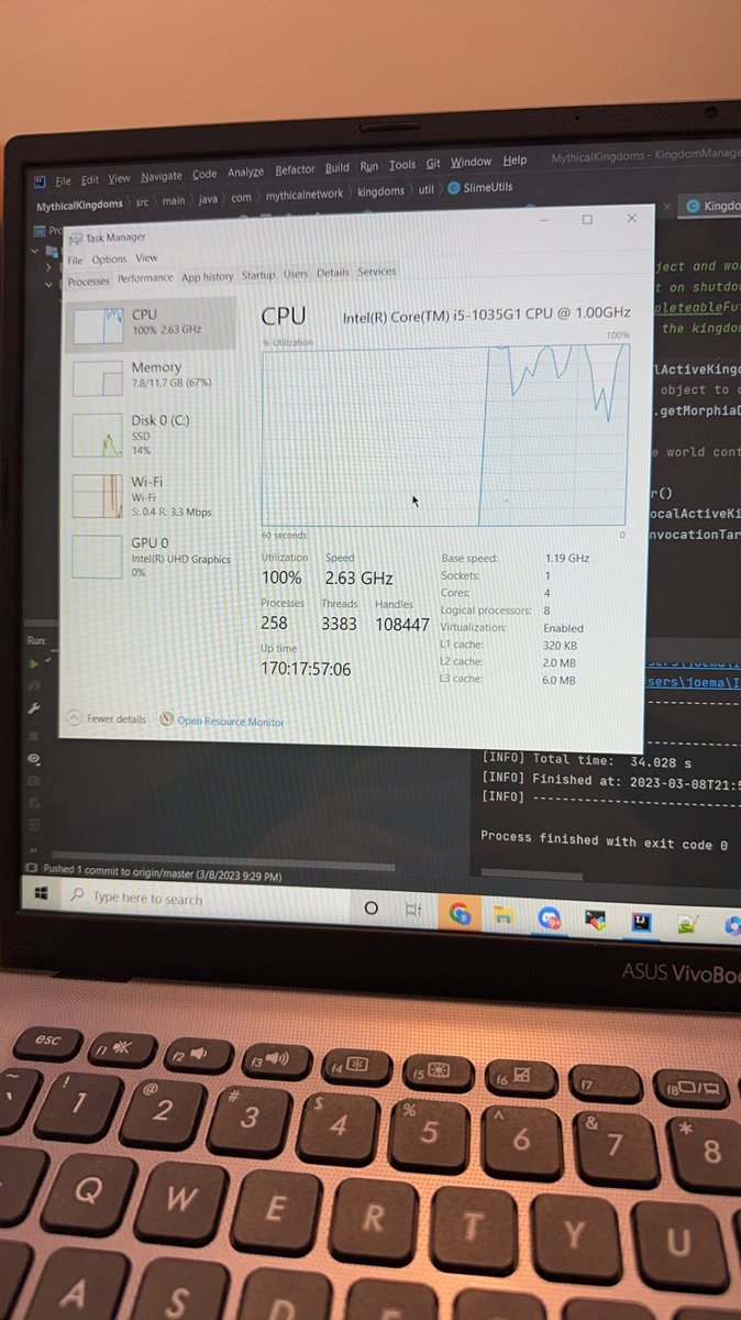 Might be time to restart my laptop