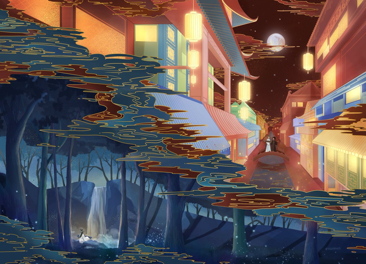 ssuimien's tweet photo. ✨My piece for the @lwj_zine ✨

And probably my final posted piece on this account (: It's been an honor to meet all of you and I wish you a wonderful adventure forward 💕 https://t.co/FYkoGLYrYp