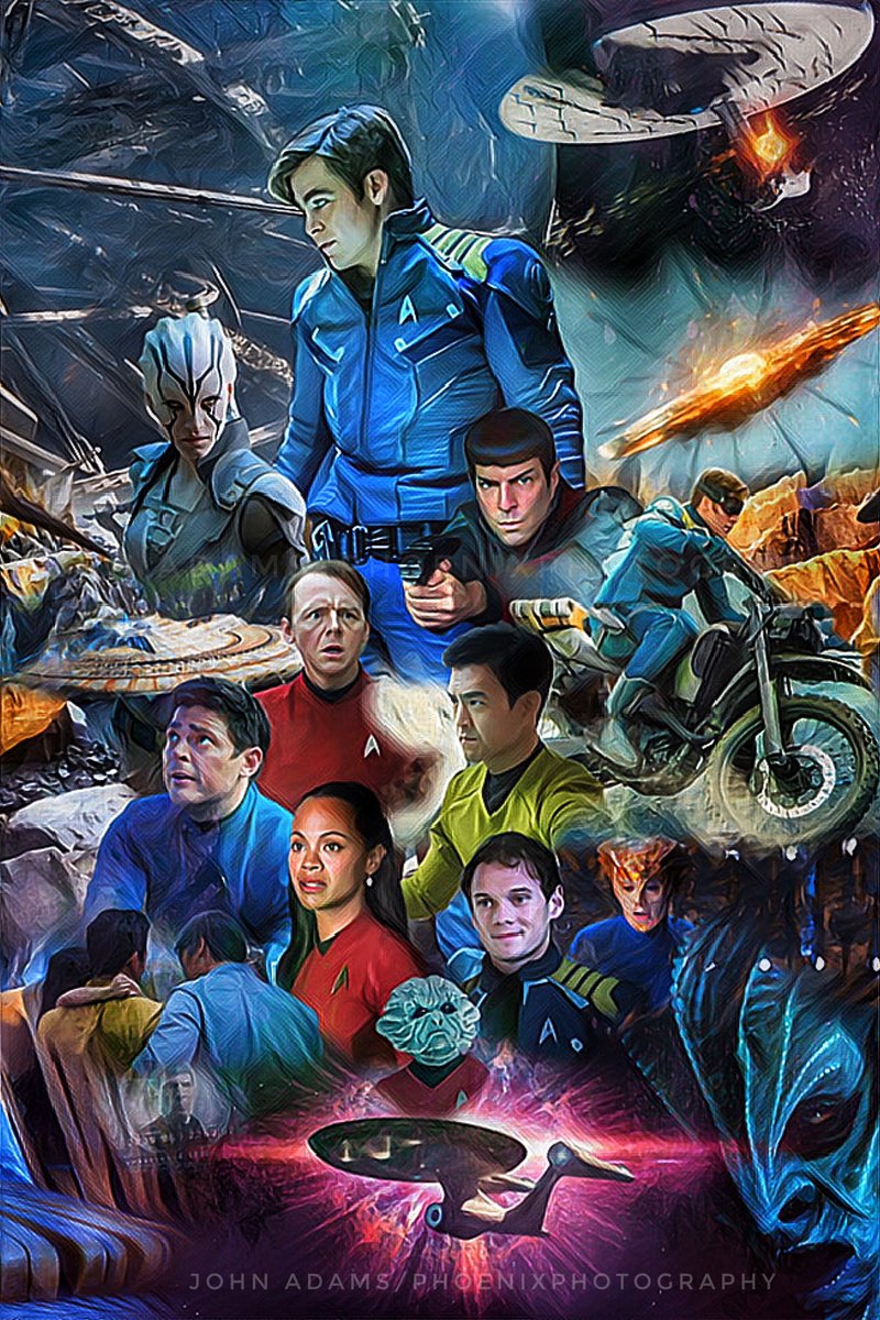 For the #startrekkelvin fans just completed this for #StarTrekBeyond #startrekmovies #startrekfanart @ArtofTrek @StarTrekFanPage @StarTrek