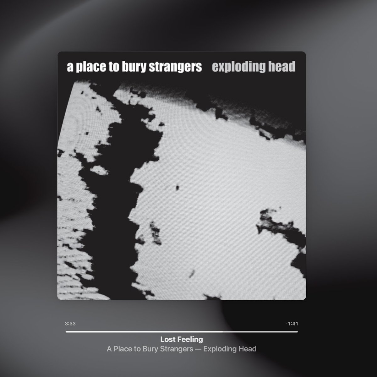 liberia_prince's tweet photo. C:\inside_my_head\audioDaily\
| Artist: A Place to Bury Strangers
| Song: Lost Feeling
| Album: Exploding Head
https://t.co/eru4qQBS8Q
#audioDaily #APlaceToBuryStrangers https://t.co/qx0a9iXb9g