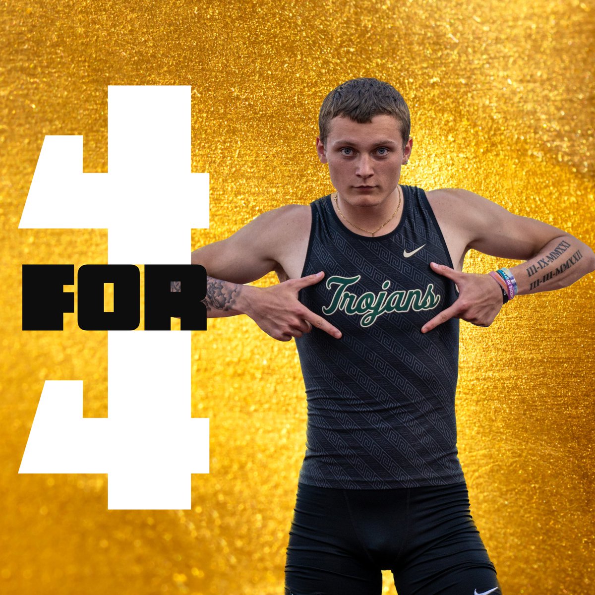Christian Janis leaves a legacy in his final meet as a Trojan. Winning all 4 events w/ multiple schools records and atop many performance lists. On paper this is the greatest performance by a West T&amp;F athlete in school history. Congrats Christian, you earned this! <a href="/ICWestBoysTF/">Iowa City West Track & Field</a>