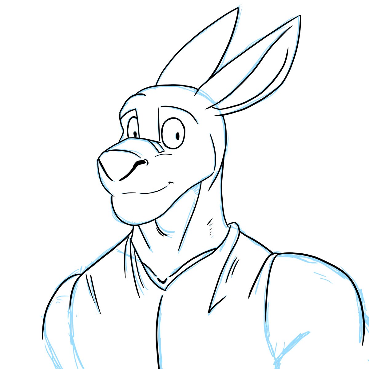Otonkolos's tweet photo. WIP 3 (face lineart) 🦘🪃💙
#furry #furryoc #furryart #furryartwork #furryfandom #anthro #anthroart #anthropomorphic #fanart #temiree #marsupial #kangaroo #digitalart #MediBang https://t.co/L2GGaxUszt