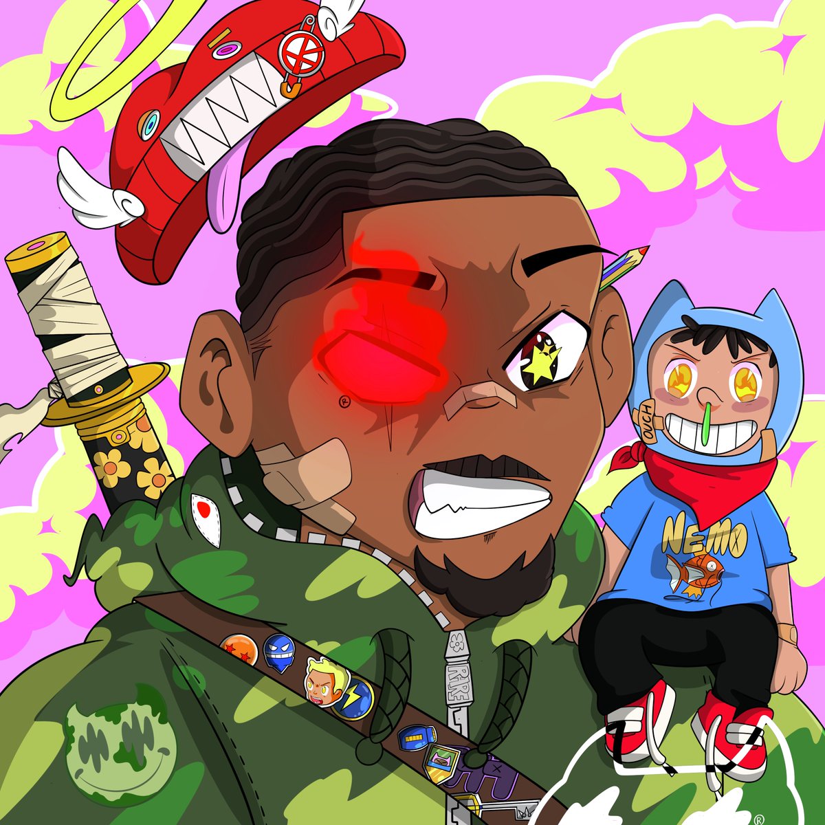 RAREwashere's tweet photo. Catman and Rare hit the fusion dance!! #NewProfilePic #RAREstyle
Shouts to @itsjvon & the Catman Family for being such a huge inspiration in my art career! Not just big bro but everyone you’ve already created something bigger than the ART! Thank you 🙏🏾🤝🏾® https://t.co/1fOrCtZGHn
