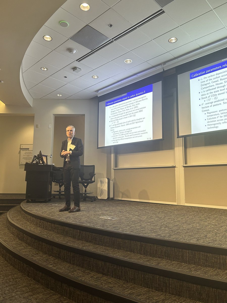 MGoFinance's tweet photo. Thank you Jose Scheinkman for giving the keynote address at the 21st Macro Finance Workshop.  It was an insightful talk on the intersection of macro finance and climate!   Moreover, thank you to all the presenters and discussants. Great two days of learning! @MacroFinanceSoc https://t.co/BNgTJ3vi0c
