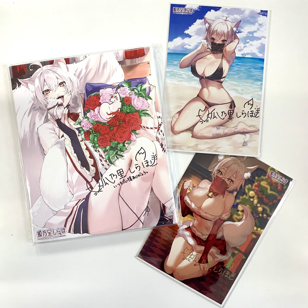 zennn15's tweet photo. 『狐乃里しらほ×ウェブポン』が販売中！！ウェブポン限定グッズがハズレなしで必ずどれか当たる！5/28(日)23:59までの期間限定販売なのでお見逃しなく！直筆サイン入りキャンバスアートが当たるキャンペーンも実施中！！詳細・購入はコチラ→https://t.co/svAqRJIcx4 #狐乃里ウェブポン https://t.co/xLtADwT0O4