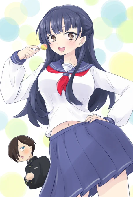 #僕ヤバ  8話見ました。「市川～、気づけよぉ～」と思ってしまう。両お母さんも良いですね(^^ イラストはコロ学の衣装で登校してしまった山田です(笑)