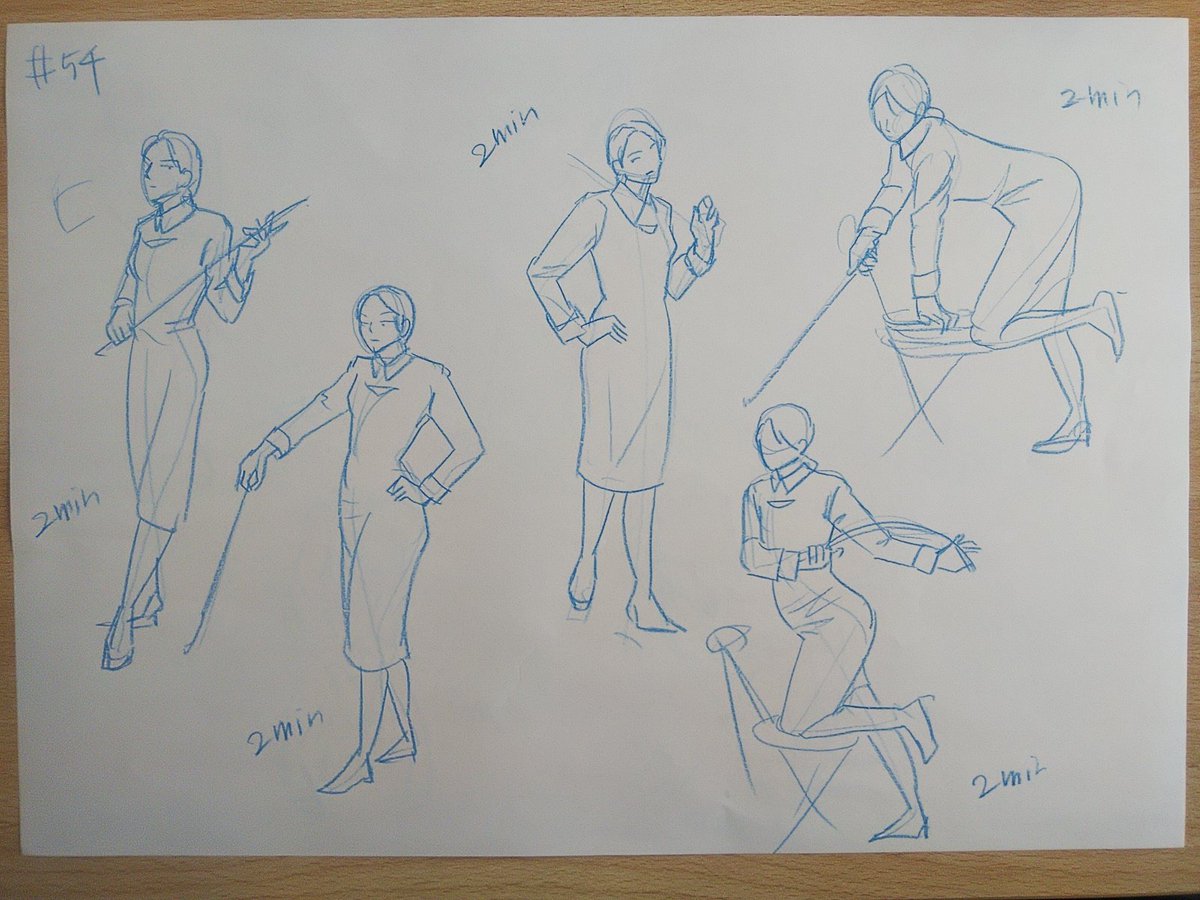 #さとまこクロッキー
#今日のクロッキー

＃53&amp;54
メガネ有無、どちらもかわいい💕できるだけ長いストロークで曲線を描こうと意識しました。 https://t.co/YR6Ir14Wwe