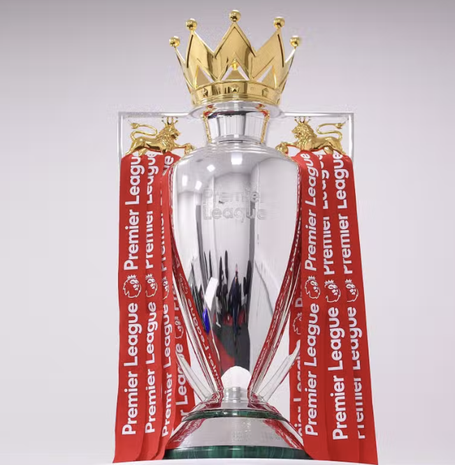 sportswithjohn's tweet photo. There is something sad, of course, but also very funny about a nation state using its oil money to buy a literal token of sporting esteem called "the Premier League trophy." 
It's not even a cool trophy? The Stanley Cup is cool. The PL trophy looks like an urn for monarch ashes. https://t.co/aD0CMivPor