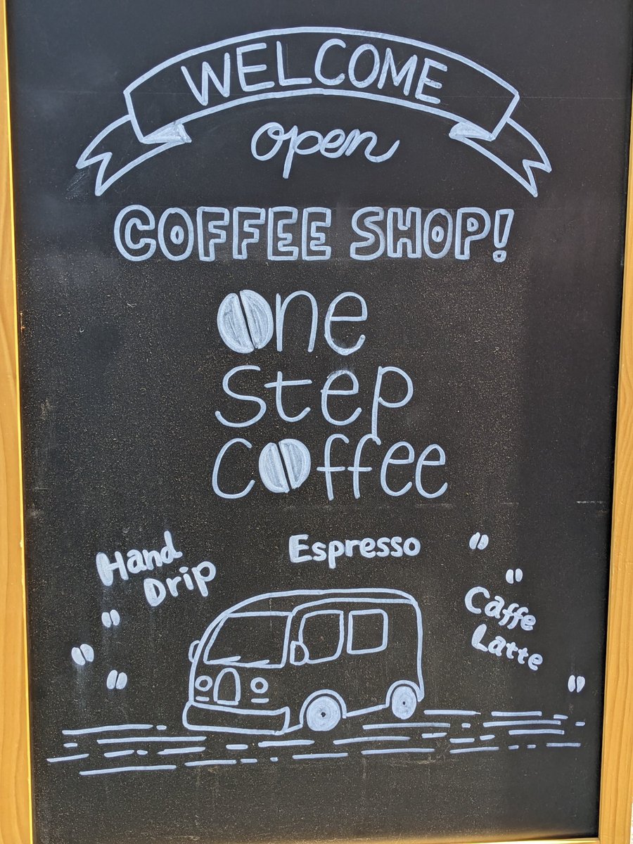 kotatti510's tweet photo. 今日は朝から美味しいコーヒーを☕
#onestepcoffee
何気に今年に入って行けてなかったので閉店前になんとか行けてよかった!
アーモンドフレーバーラテは安定の美味しさでした(*´ω`*)
ブレンドも苦味少なくスッキリとした味わいで美味しかった〜! https://t.co/WK2ahKMRwT