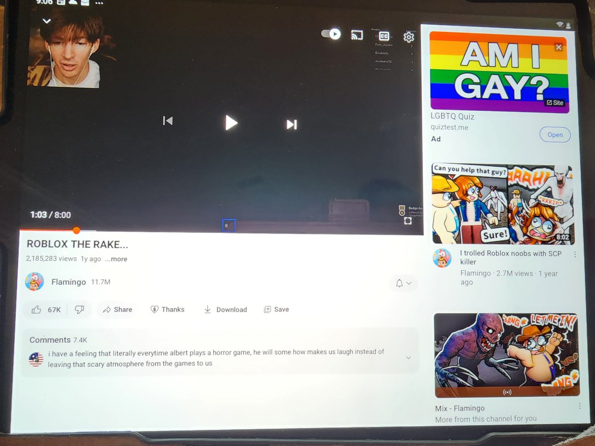here4thememes91's tweet photo. Look at the add that showed up on @YouTube for my 8yo son while he was watching gaming videos.
#grooming #ProtectOurChildren
#gay #targetingchildren https://t.co/OngWRAsZT9