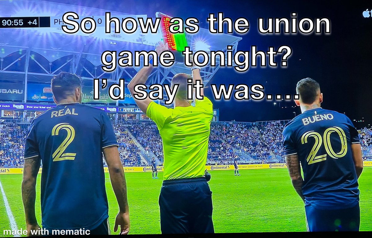 KennyKinter's tweet photo. So how was the union game? @MLS @PhilaUnionMemes @PhilaUnion https://t.co/4QW6IN50D4
