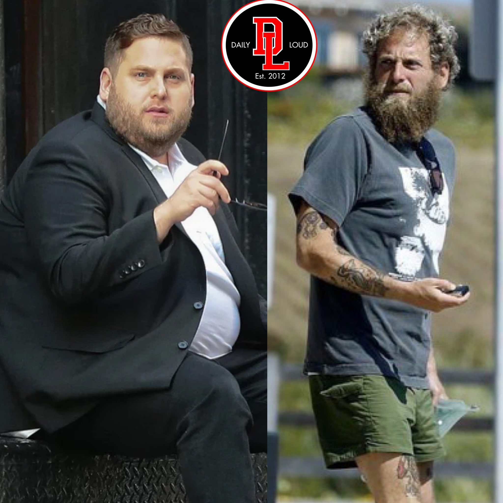 Daily Loud on X: Actor Jonah Hill's weight transformation makes