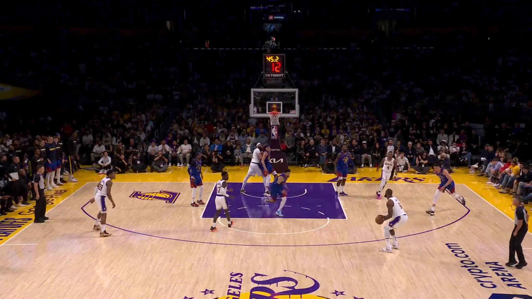 ESPN on Twitter "BACKTOBACK THREES FOR LEBRON ☔ His first made