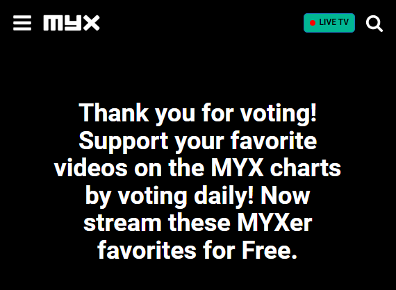 AY SHUTA NAKAKABOTO NA NGA SA MYX!! OH ALAM NA!! SUGOOOOOOOOD!!! TADTARIN NATIN YAN PARA MAGNUMBER 1 AGAD NEXT WEEK!

Link: myx.global

GENTO CIENTO POR CIENTO 
<a href="/SB19Official/">SB19 Official</a> #SB19 

#GrupoMusical #SECAwards