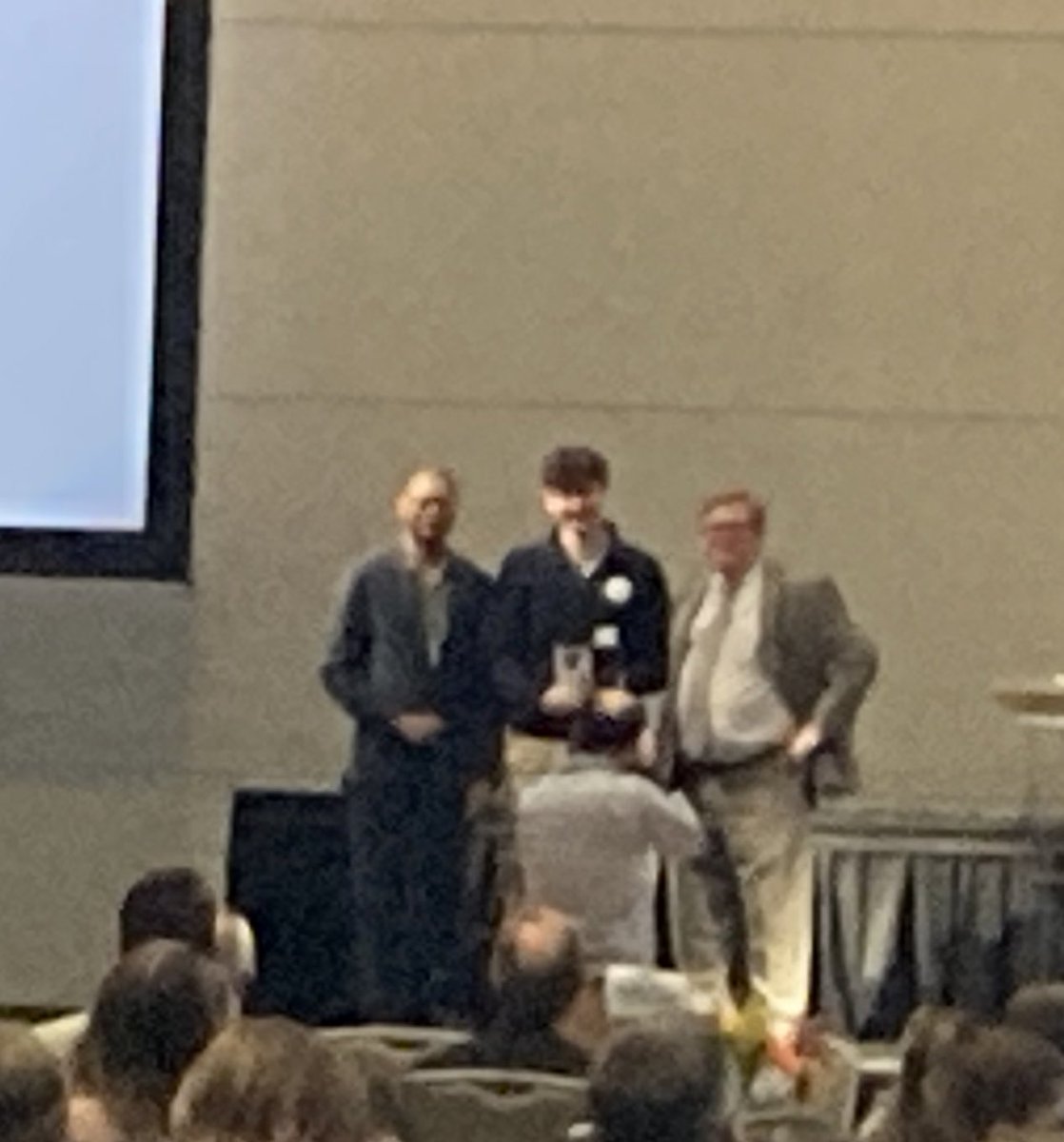seaprepMTrial's tweet photo. Andy Roedel accepting his Outstanding Witness Award at the National Mock Trial competition. #rollPrep https://t.co/mOdIMDiW5I