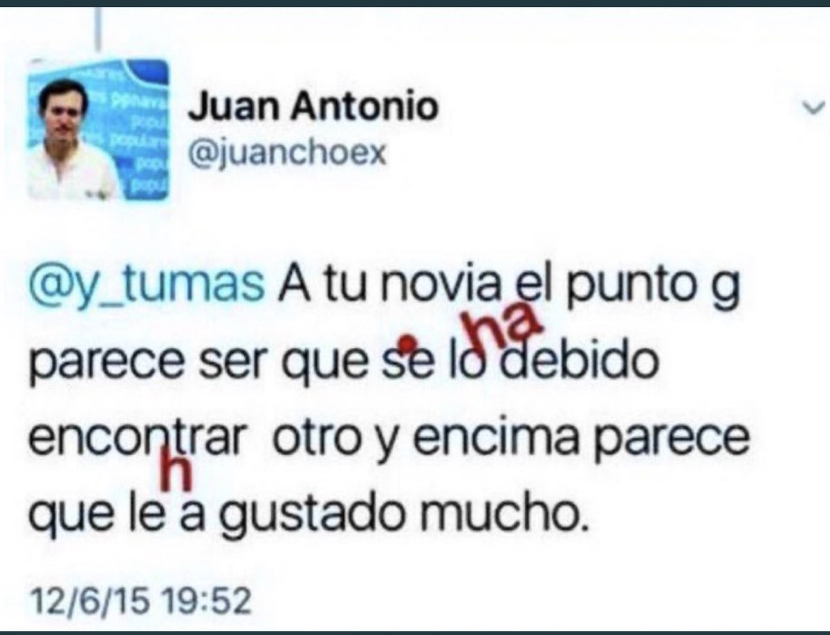 indaraclub's tweet photo. @nabarrobaskon @amedrano9am @juanchoex @PPNavarra @javiergar_ @ppopular @NunezFeijoo @Mtelladof @IdiazAyuso @Ameliasalanueva Joxe no se ha enterado del error ortográfico , tendrás que hacerle un croquis , y lo raro es que no contaran  con él en ninguna lista , ni al parlamento de relleno con lo intelectual y capacitado que él está! 😝
Encima ve delitos de odio por publicar sus tweet y corregirlos . https://t.co/3ZsM5oEXrA