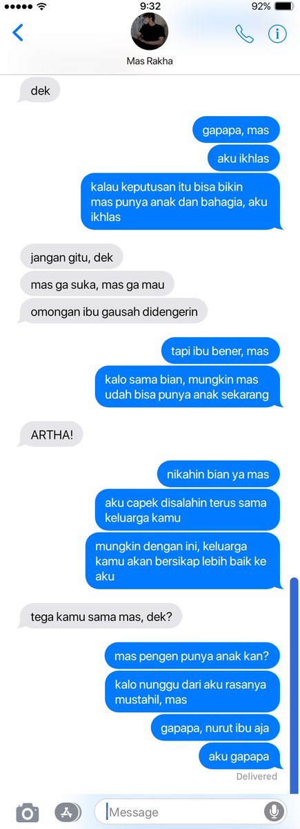 brightedwined's tweet photo. Jaemren prompt au

[ sac·ri·fice ]

Kata orang, anak adalah buah dari pernikahan. Suatu anugerah yang tiada duanya.

Namun, bagaimana jika anugerah itu tak kunjung datang?

"Mas, aku ikhlas. Aku sudah gagal beri kamu bahagia yang sempurna."

cw // angst , mpreg , polyamory https://t.co/gD7YBkPRHw