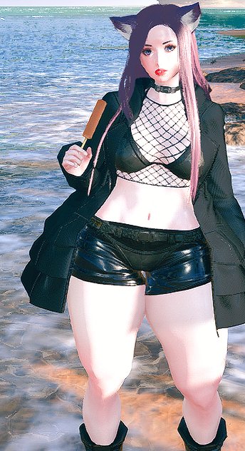 Lafeye's tweet photo. Catgirl at the beach #PSO2NGS #PSO2NGS_SS #PSO2獣人SS部 #pso2ngss #PSO2GLOBAL #PSO2_SS #RappyMail #Cuteanimegirl #anime #catgirl https://t.co/1ytrFOBW05