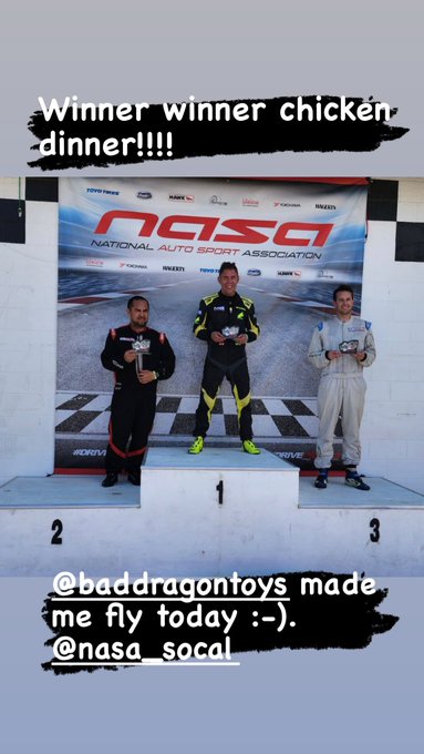 We won today in Race 1!!!! @bad_dragon made me go fast today!!! https://t.co/raPikYkFTY<a class="tags" href="/tag/bad_dragon">@bad_dragon</a><a href="/tag/newprofilepic"class="tags"><span>#newprofilepic</span></a>