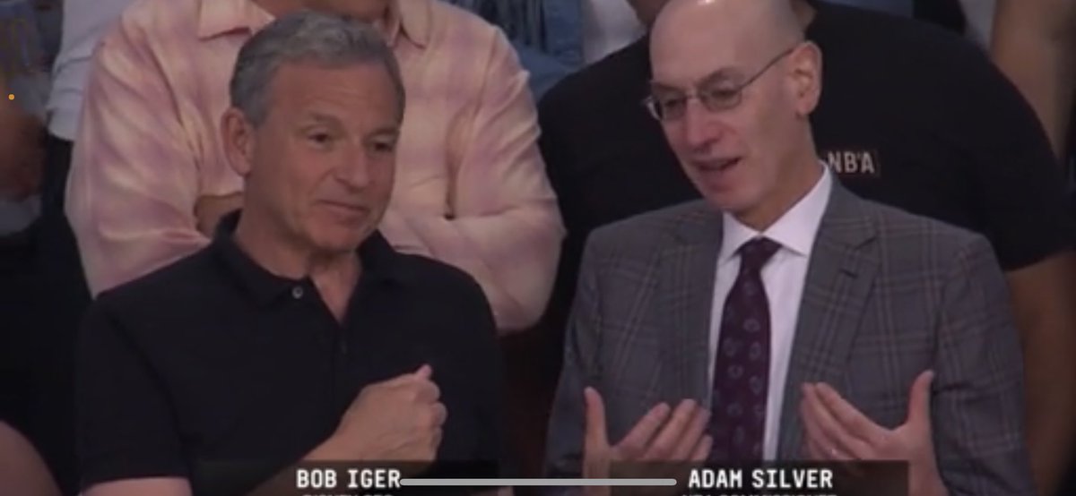 Adam Silver telling Bob Iger.. I tried,I paid the refs, I did everything I could to rig this but Denver won’t allow it 😩