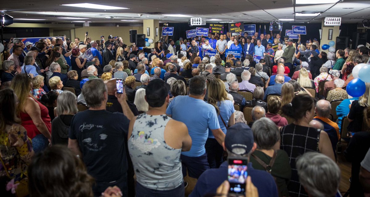 ABDanielleSmith's tweet image. EDMONTON!!!! 😍

This was a night I will never forget. Ever.

Absolutely packed house for our United Conservative rally. 

Together, we will win this election AND Edmonton is coming with us!
#yeg #abpoli #abvotes #teamUCP