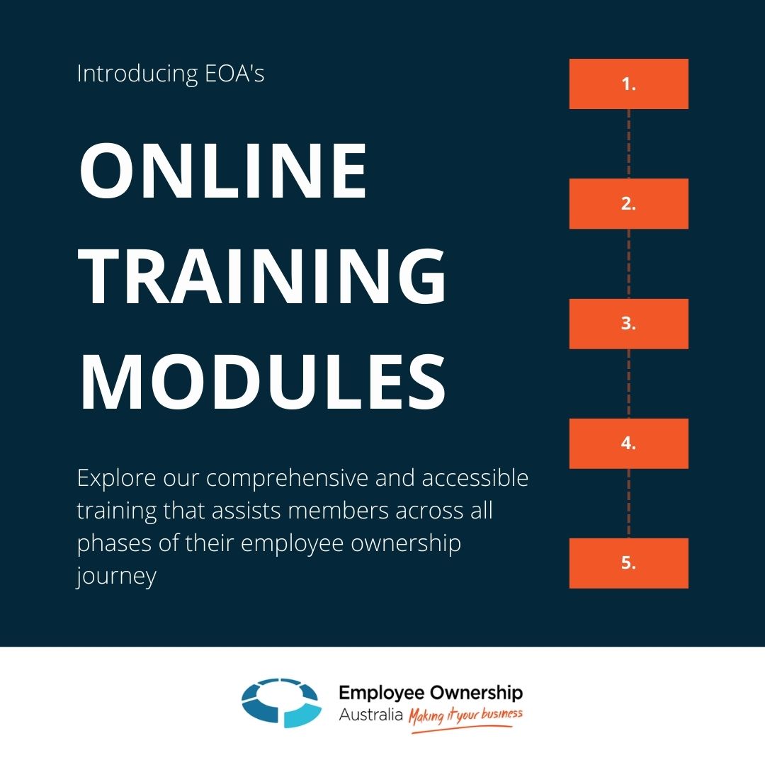 Considering #employeeownership as a business owner in Australia? Become an EOA member today to access our valuable 5-part online training modules! Explore for yourself using the link below!⬇️ employeeownership.com.au/getting-starte…