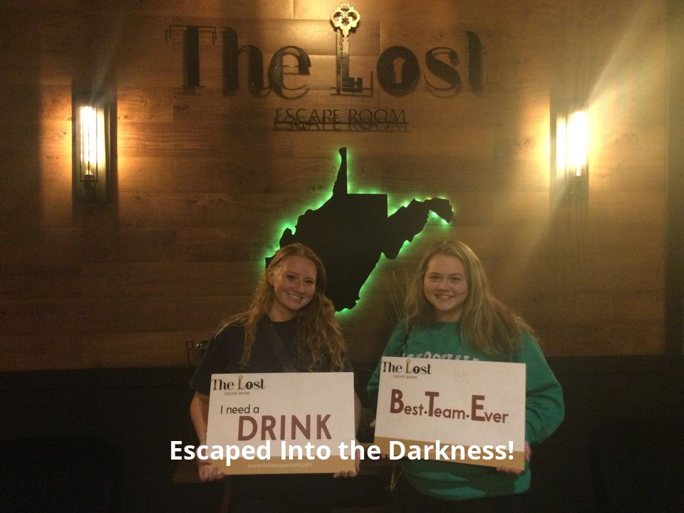 LostEscapeRoom's tweet photo. Escaped Into the Darkness! https://t.co/TF9JuvV57J
