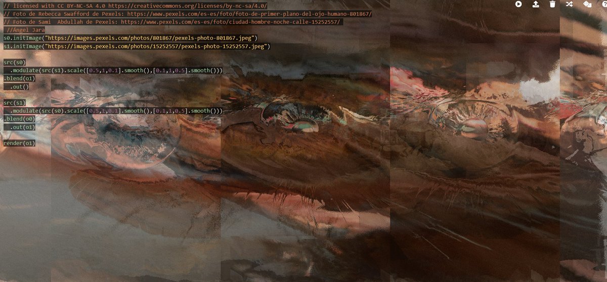 BruvePing's tweet photo. https://t.co/1WH791JQUR #hydra #livecoding #creativecoding https://t.co/JcUVzyCLVB