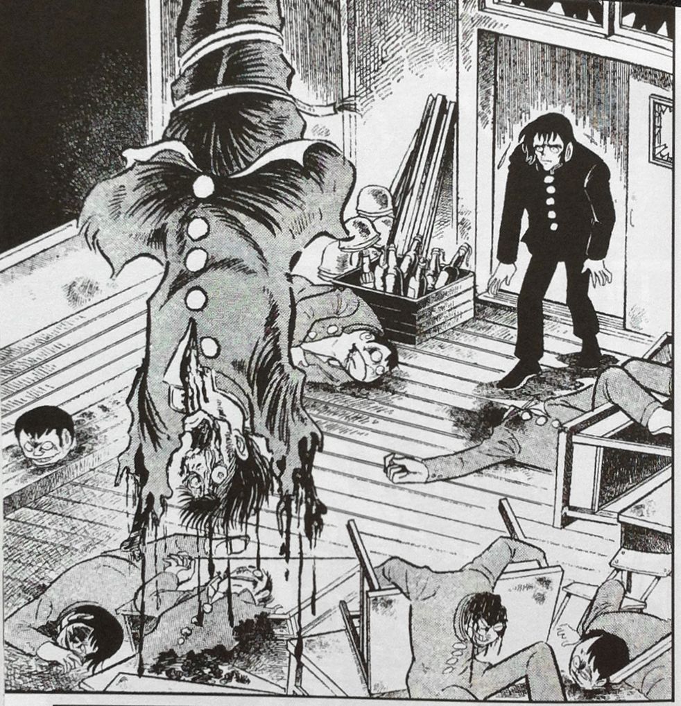 久しぶりに石川賢の漫画版『ゲッターロボ』を読んでるんだけど、序盤の展開がどう見てもデビルマンなのよね😅