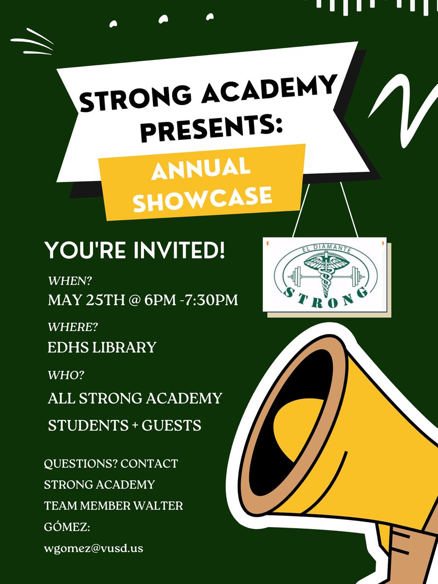 EDHSMinerFamily's tweet photo. OUR academies are showing their stuff! Enjoy TWO nights of amazing projects! @visaliausd @vusdccr @vmleoni https://t.co/Y7LyV9jWou