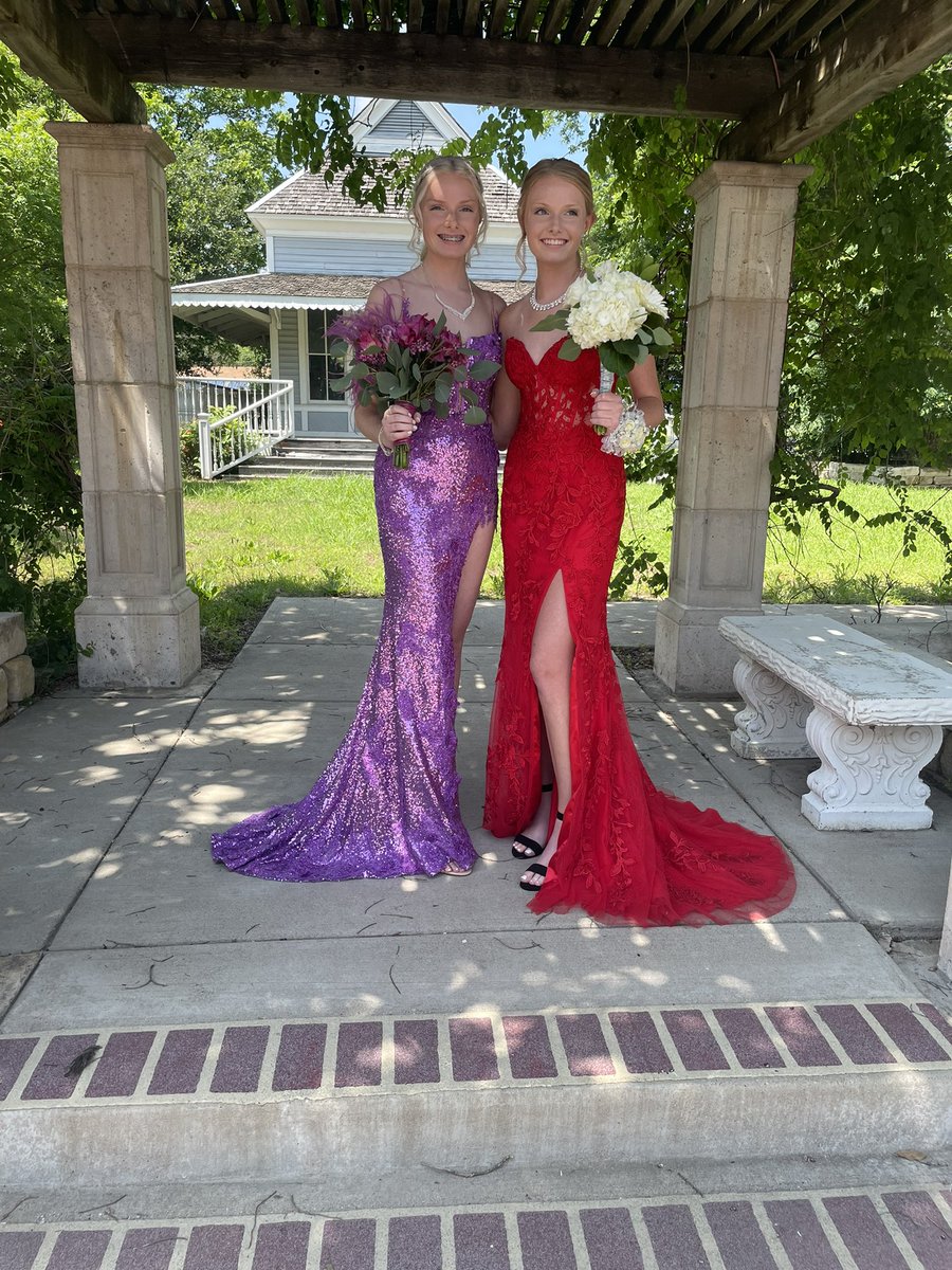 My girls Senior Prom. 💜❤️ <a href="/JoshRagsdale/">Josh Ragsdale</a>  #Prom2023