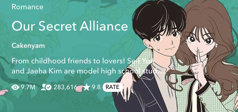 Heart on Twitter: "💓https://webtoons.com/en/romance/our-secret-alliance