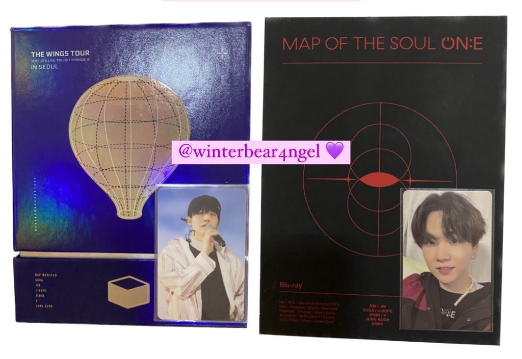 WTS LFB BTS PH  ‼️

⭐️ BTS Wings Tour DVD with Suga PC
3,900 payo
⭐️ MOTS Bluray with Suga PC
Unsealed but complete inclusions
2,000 payo 
⭐️ FREE Same day delivery via GrabExpress

mop - gcash / bdo / bpi / metrobank

Comment or dm if interested 🐻💜