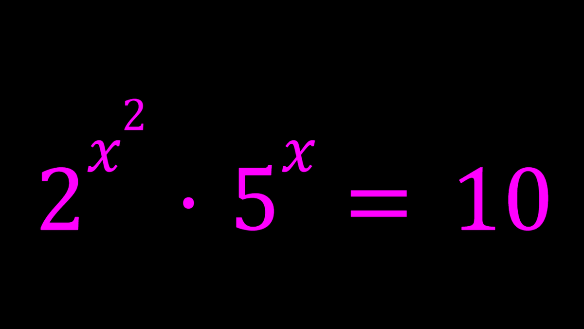 SyberMath's tweet photo. A Nice Exponential Equation
#ChallengingMathProblems #ExponentialEquations #Exponentialsvia @YouTube @Apple @Desmos @NotabilityApp @googledocs @canva
https://t.co/cr5HFvNYAf https://t.co/WwCcPGpfgP