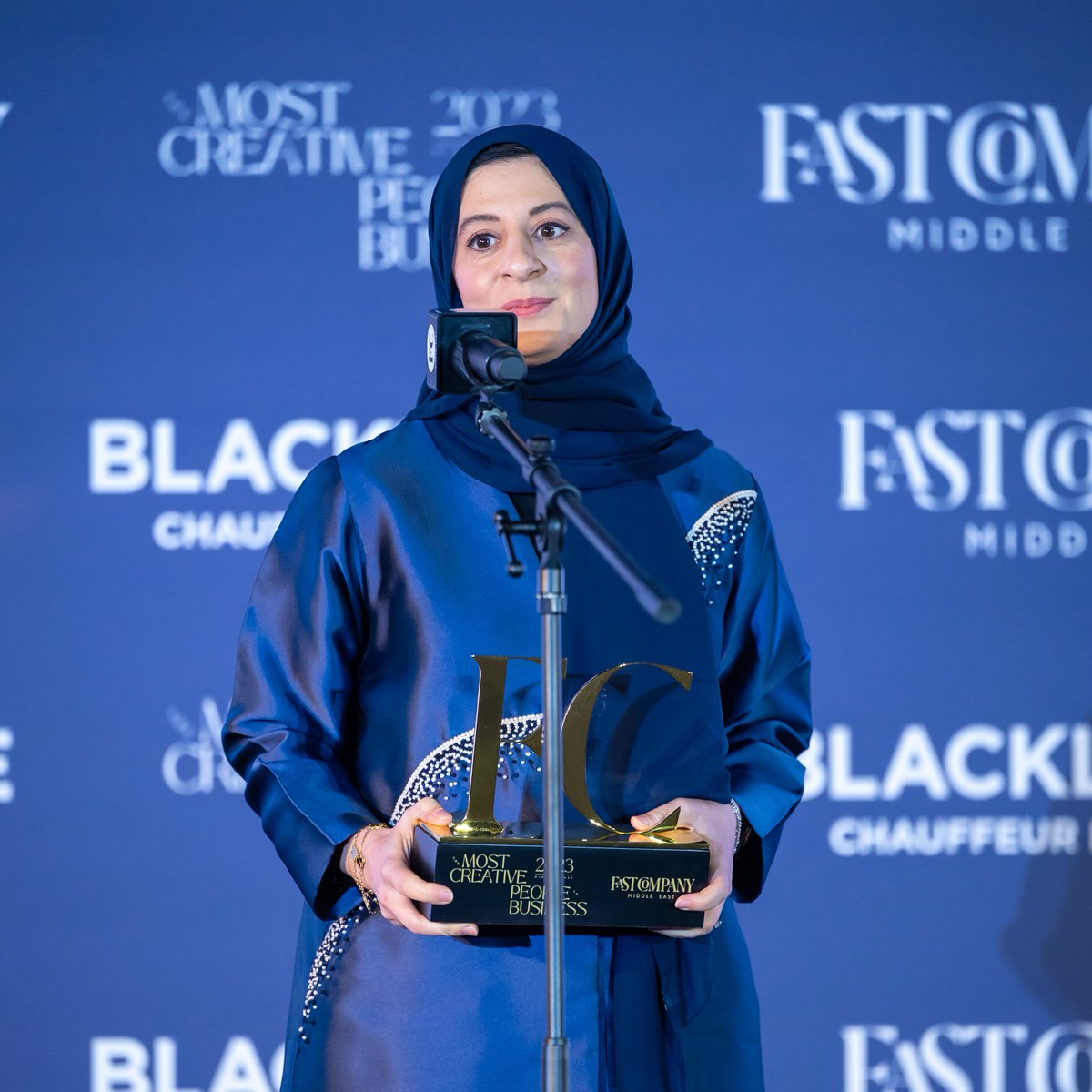 fastcompanyme's tweet photo. The honorees for Advancing Technology And Innovation are:
➡ H.E. Huda Al Hashimi, Deputy Minister of Cabinet Affairs for Strategic Affairs, UAE
➡ Dr. Ray O. Johnson, CEO, Technology Innovation Institute
➡ Eric Xing, President, MBZUAI
➡ Khalid Shaikh, CEO, Prognica Labs https://t.co/qQ5Xct5BpD