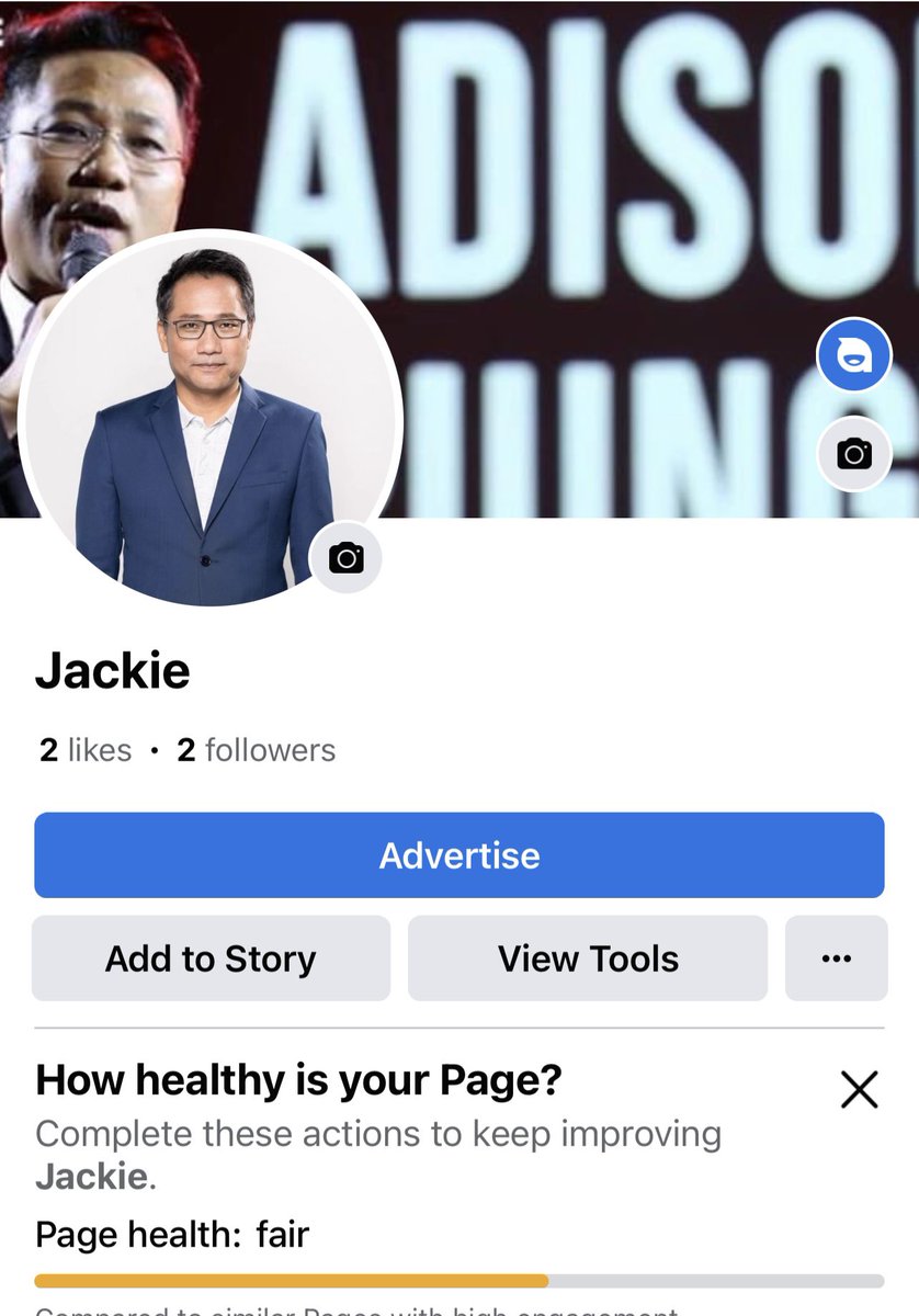 jackie14AP's tweet photo. เพจjackie เก่ารูปแรก กำลังจะปลิวววว

เพจjackieใหม่ ตอนนี้มีคนติดตาม 2 คน

ฝากด้วยครับ

จะรังสรรค์ “งานดี” และ “ตรงปก” 
รับประกันโดยคนข่าว since 1992

เสียดายยอดผู้ติดตามมั้ย

ไม่ครับ ไม่ได้ยึดติด
ปลิวได้ สร้างใหม่ได้ 

สิ่งสำคัญคืองานเขียน 
และเพจjackie ใหม่จะทำคลิปด้วย 😂 https://t.co/9ccQpBuFKN