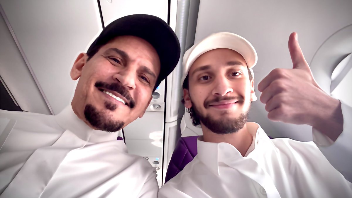fsbjhjah's tweet photo. "تشجيع والهام وتمكين الشباب"

مرافقاً للإبن سلطان بن فيصل
لإستكشاف مجال الفضاء،ورحلة في مقصورة القيادة الافتراضية

تزامناً مع رحلة رواد الفضاء السعودي 
للمحطة الدولية

والشكر للقيادة الرشيدة و لهيئة الاتصالات والفضاء والتقنية لتمكين الشباب من خوض التجارب المتنوعة

"ودام عز الوطن" https://t.co/XQSqceXQDD