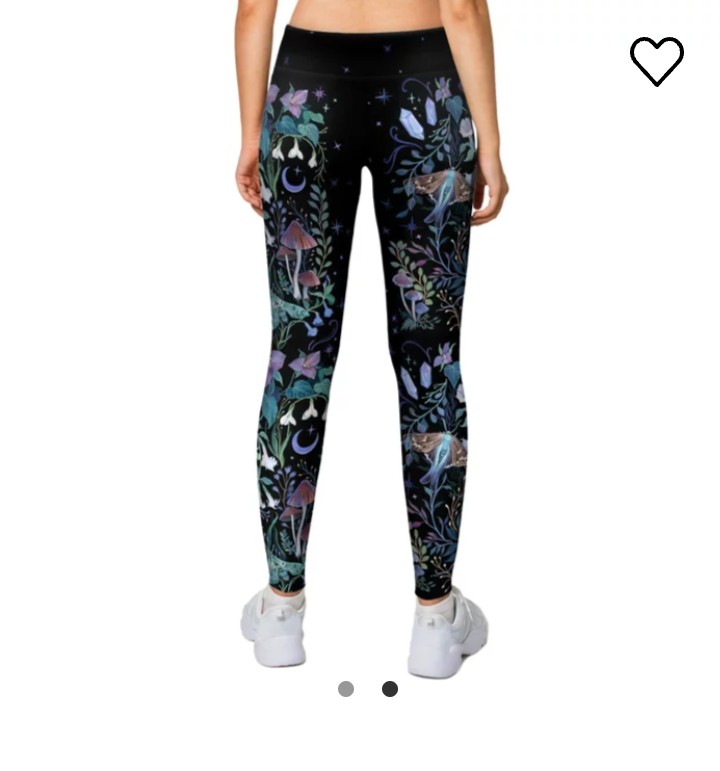 Dark floral design leggings on #society6 society6.com/product/night-… #darkfloral #blackleggings #floralleggings #leggings #yogapants #yogaleggings #yoga