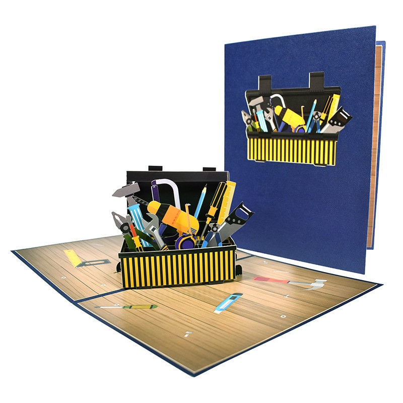 QT3DCards's tweet photo. Excited to share the latest addition to my #etsy shop: Fathers Day Pop Up Card | Toolbox | Card for Dad | 3D Card | Greeting Card https://t.co/wibYBdi6OS #blue #anniversary #fathersday #yellow #popupcard #greetingcard #3dcard #forfather #fordad #etsyshop #etsyuk https://t.co/tzIIaUTxhj