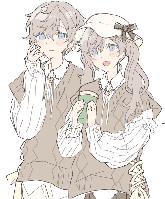 「long sleeves matching outfit」 illustration images(Latest)