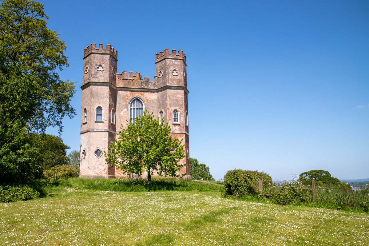 @ResponsePS Belvedere Tower at Powderham Castle during the #BritishHeartFoundation sponsored walk