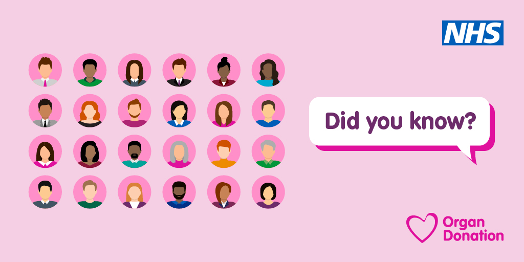 Did you know? Today is #WorldCulturalDiversityDay, an opportunity to celebrate the support of people of all cultures in saving lives through organ donation.

Get the facts about organ donation, covering topics like faith and beliefs, on our website ➡️ bit.ly/3WxYash