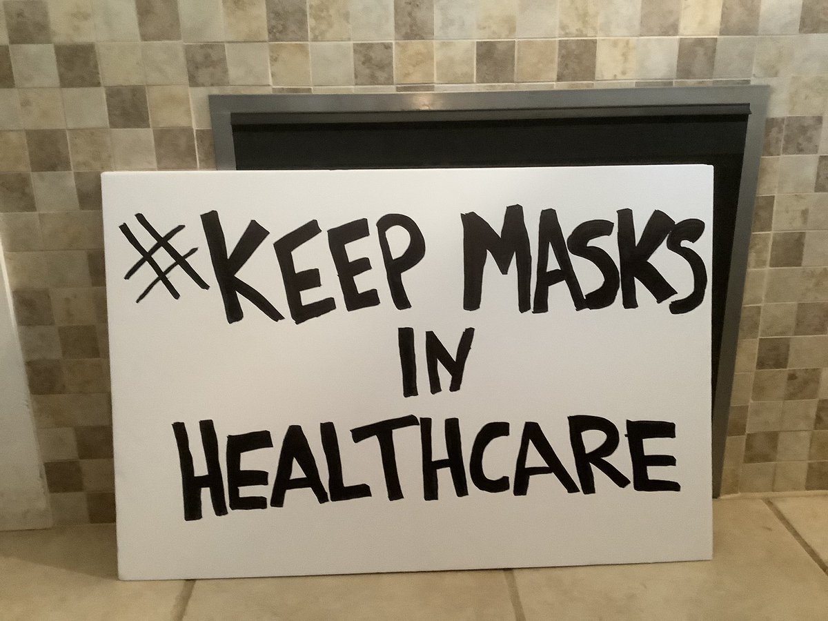On Sun May 21 for Day 7 of #MaskWeekofAction we’ll be @ McMaster Children’s Hospital in #HamOnt bw 4-5 pm bc we want @HamHealthSci & @STJOESHAMILTON to #KeepMasksInHealthCare 
We’ll be @ our usual spot by the red emergency sign on Main St W.
Join us! We have extra signs & masks