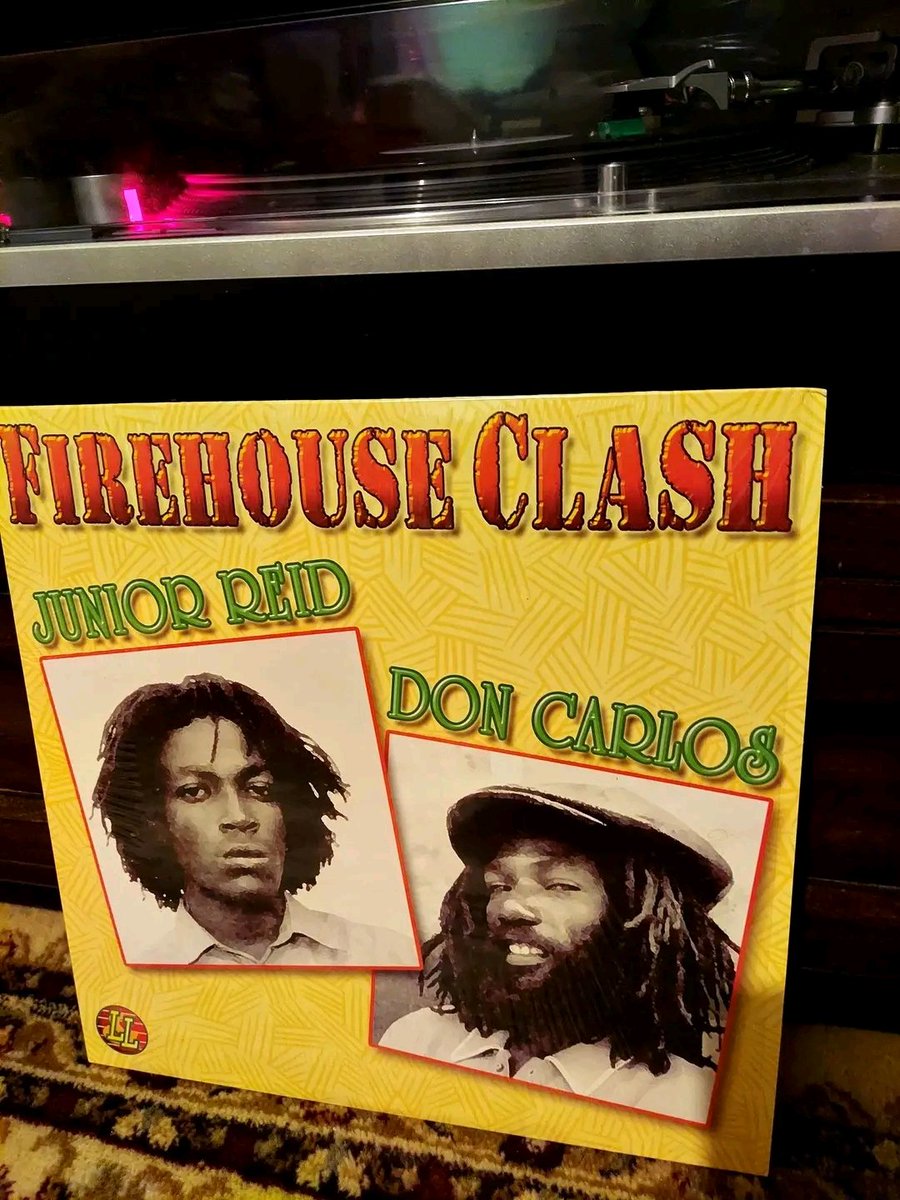 Now playing 
Junior Reid/ Don Carlos 
(FireHouse Clash)LP 🔥🔥