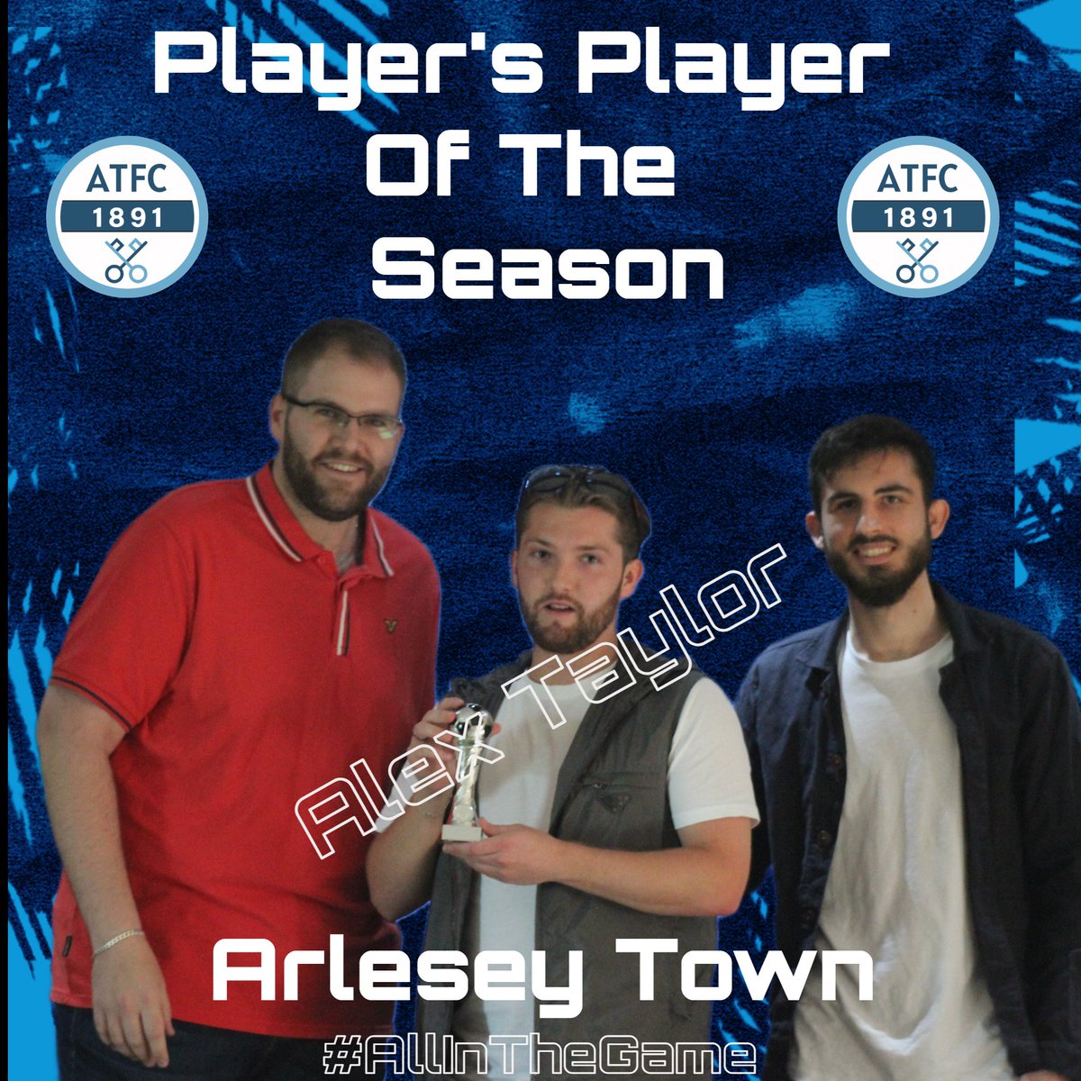 ArleseyTownFC's tweet image. Player's Player &amp;amp; Committee's Player Of The Season goes to Alex Taylor well deserved #allinthegame