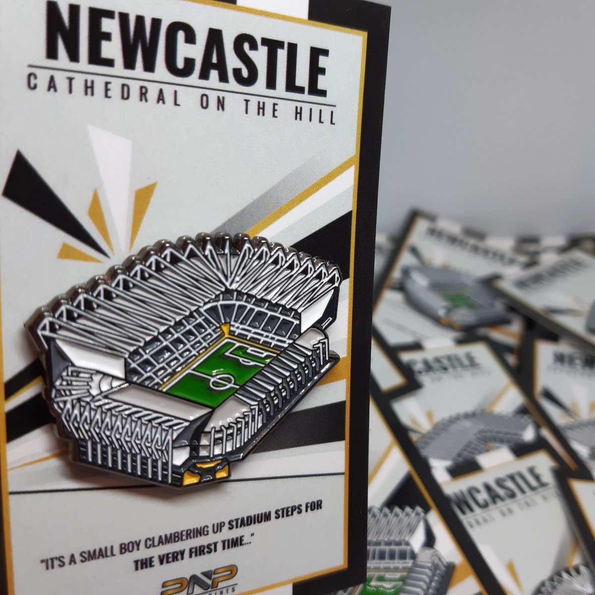 🏟️ Just one more game at St James' Park this season with Champions League football so so close...

To mark the occasion we are giving away one of our SJP Pin Badges! To enter just: 

1⃣ RT this tweet
2⃣ Follow @PinsNPrints 
3⃣ Comment #NUFC

Good luck, winner announced after full
